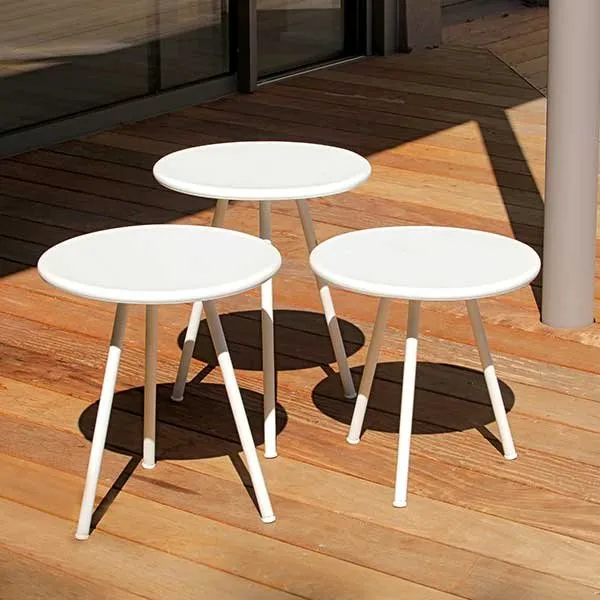 Tables gigognes jardin Triade