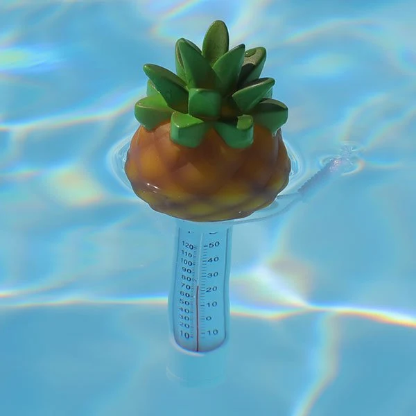 Thermometre pour piscine Ananas
