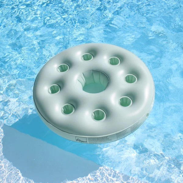 Bar gonflable piscine Pastels