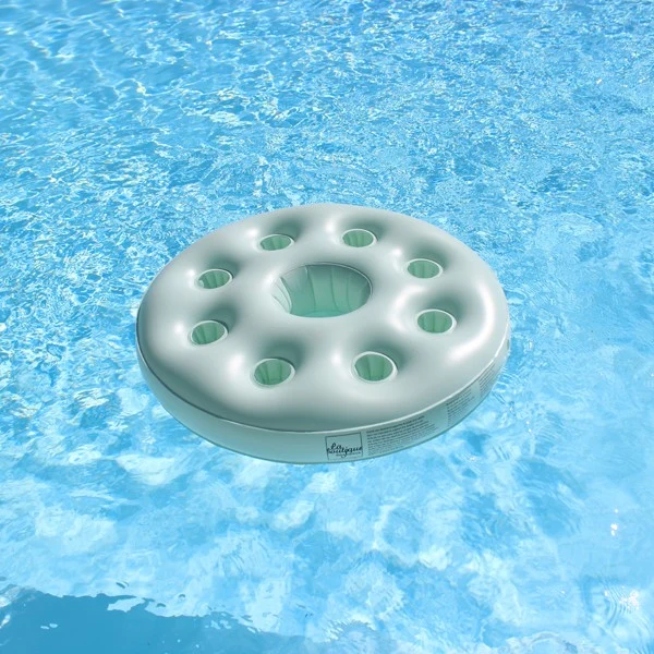 Bar gonflable piscine Pastels
