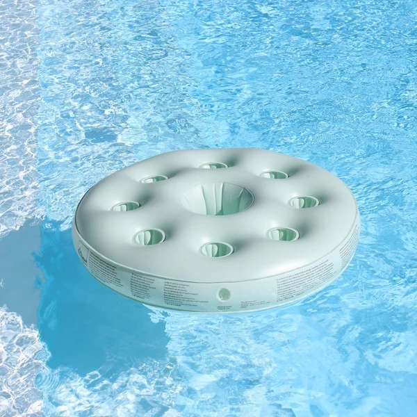 Bar gonflable piscine Pastels