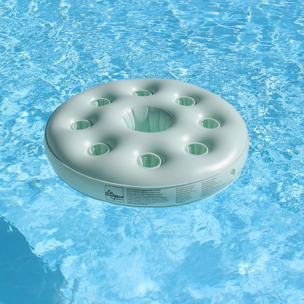 Bar gonflable piscine Pastels