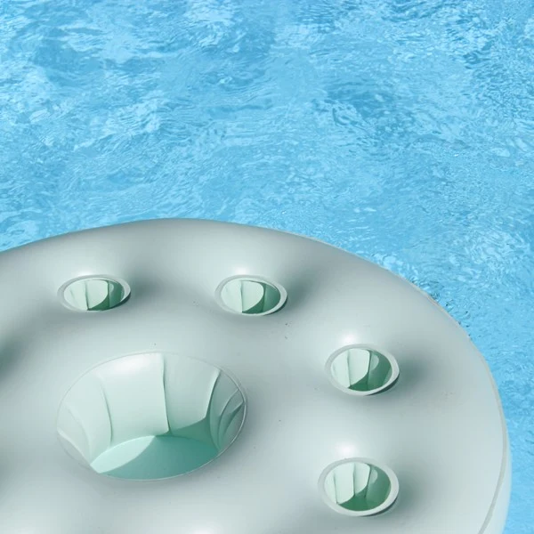 Bar gonflable piscine Pastels