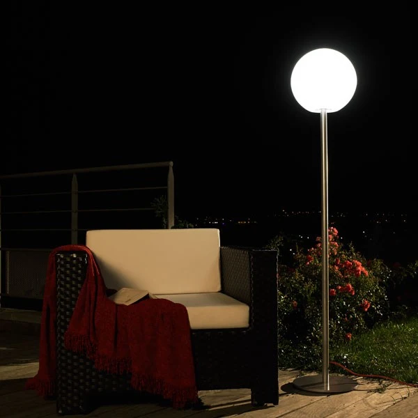 Lampe d'extérieure avec abat-jour rond Rondo