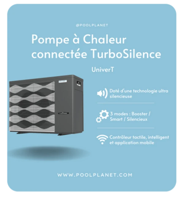 Pompe à chaleur connectée TurboSilence Inverter 21,5kW - UniverT