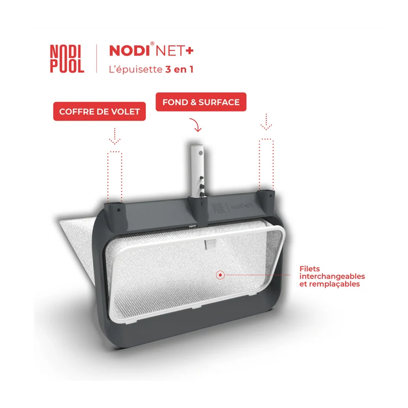 Épuisette 3 en 1 Nodi Net + - Nodipool