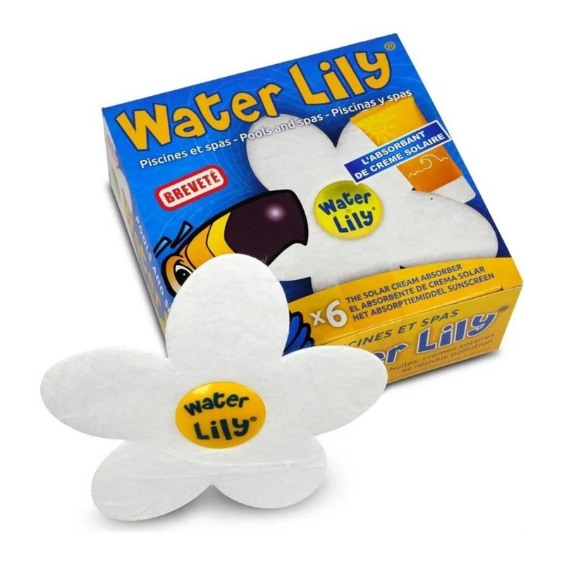 Water Lily : absorbant de crème solaire piscines et spas - Toucan