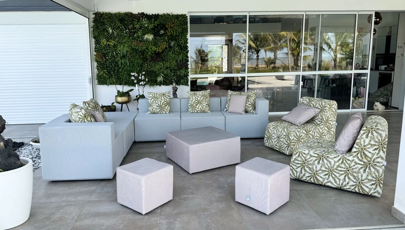 POUF D'EXTERIEUR "SERENA" - Cozip