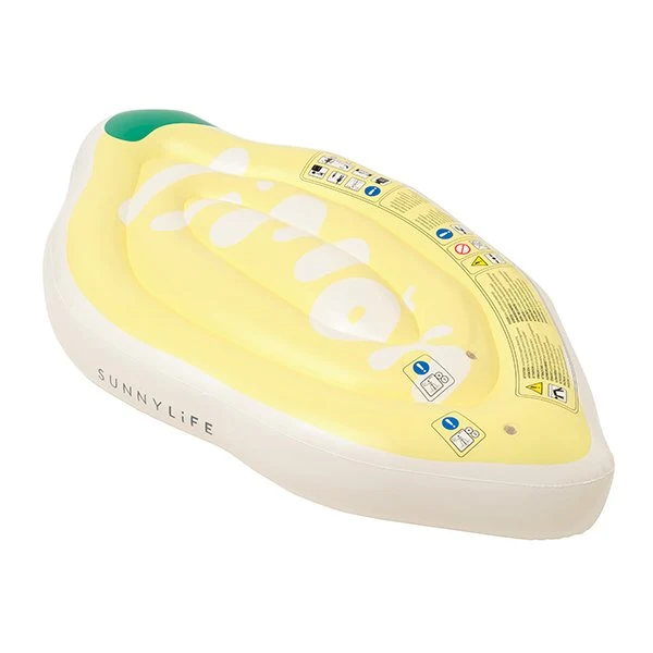 Matelas de piscine gonflable Lemon