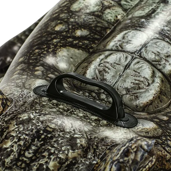 Crocodile gonflable piscine