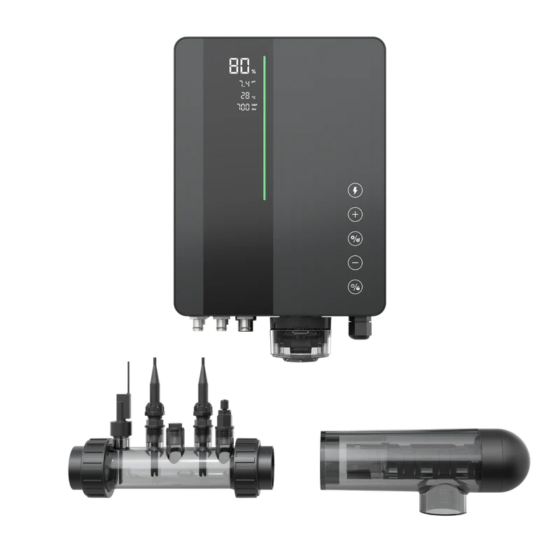 Électrolyseur Aquark InverClear Premium 28 - Inverter avec pH & Redox (100 m³)