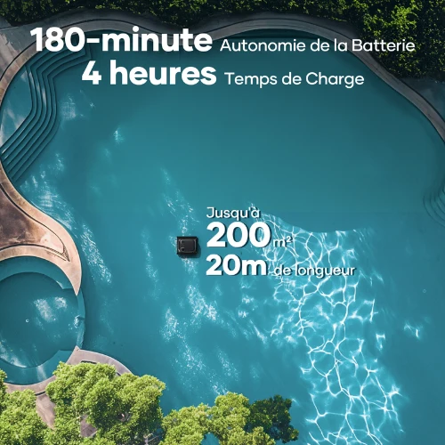 Robot piscine connecté sans fil Aiper Scuba S1 Pro