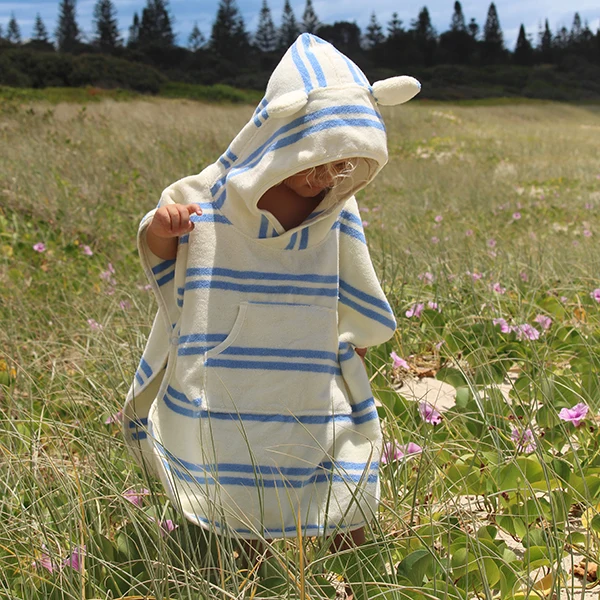 Poncho de bain enfant 3/6 ans