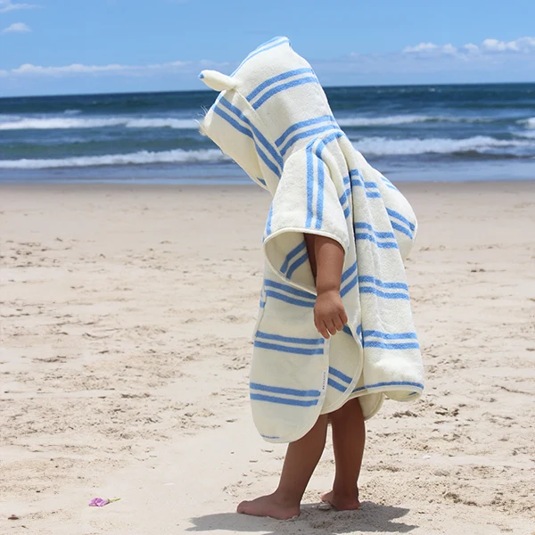 Poncho de bain enfant 3/6 ans
