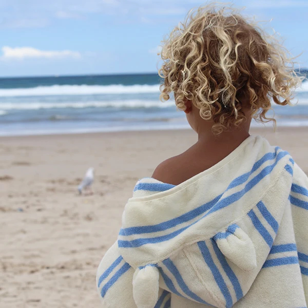 Poncho de bain enfant 3/6 ans