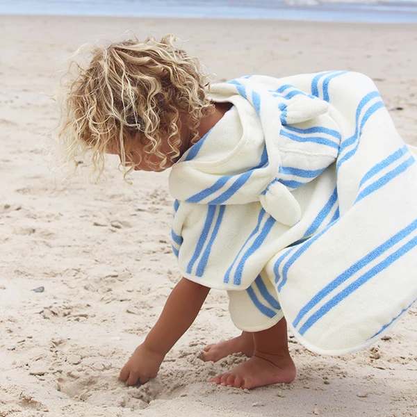 Poncho de bain enfant 3/6 ans