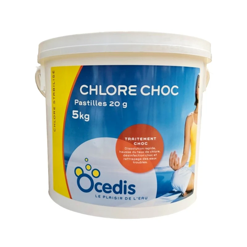 CHLORE CHOC PASTILLES 20g - Océdis
