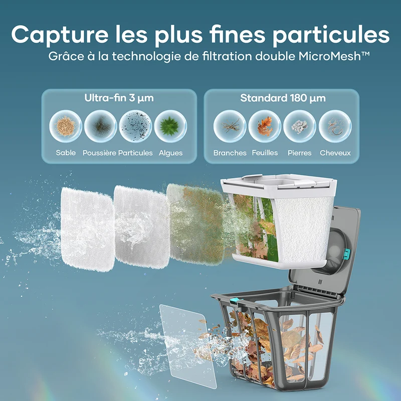 Robot de piscine sans fil Scuba S1
