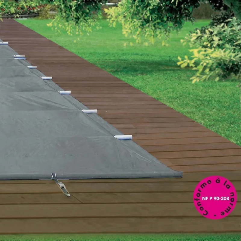 Bâche à barres Premium Aqua Protect sur-mesure - APE