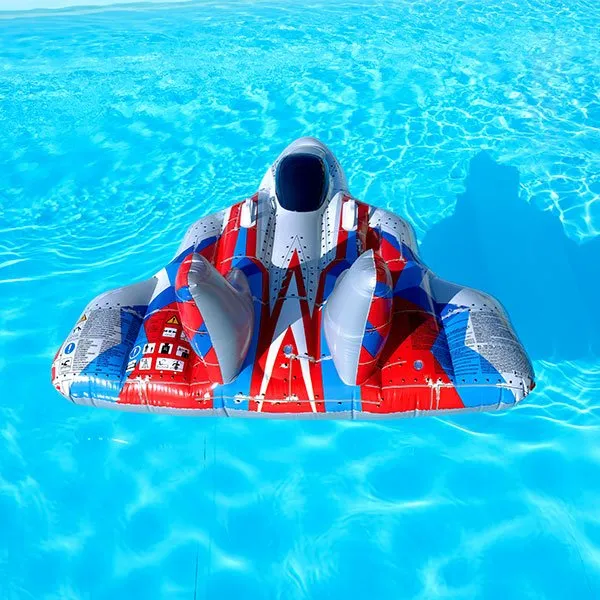 Avion gonflable piscine Jet