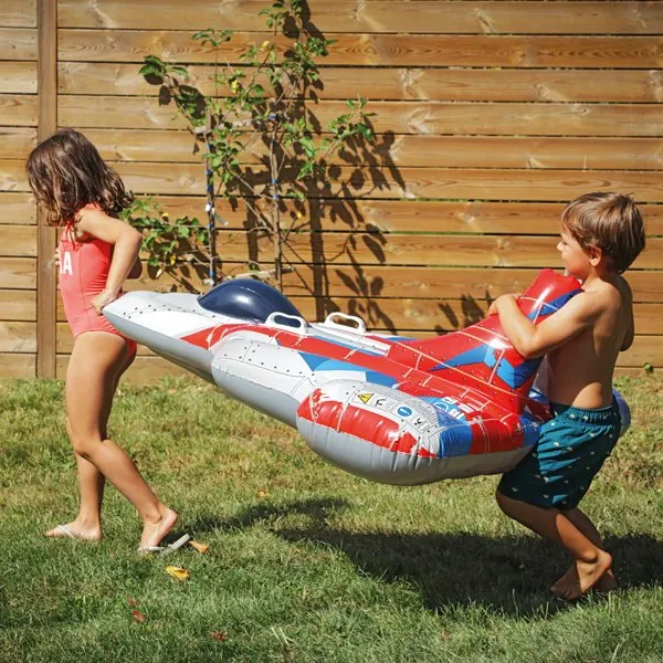 Avion gonflable piscine Jet
