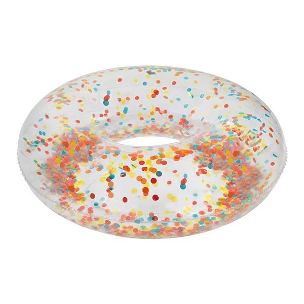 Bouée gonflable pour piscine Confetti