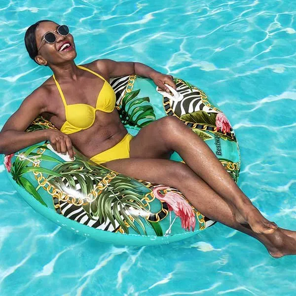 Bouée gonflable pour piscine Safari