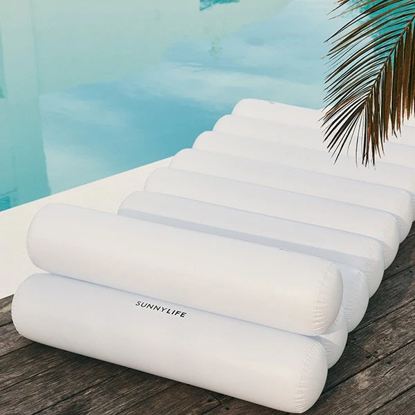 Matelas de piscine blanc Dolce Vita