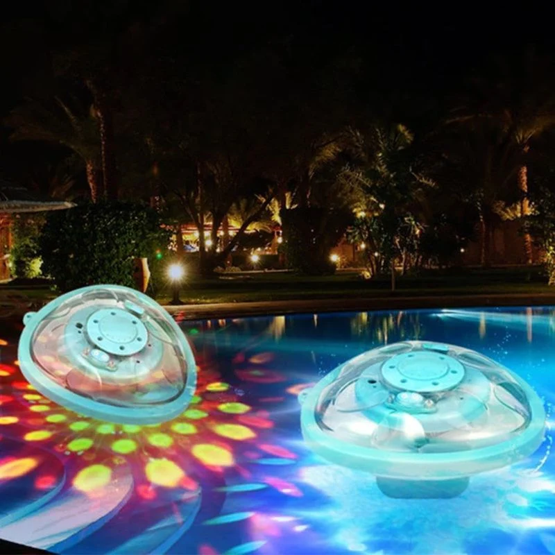 Floating Pool Fountain With LED Lights & Remote