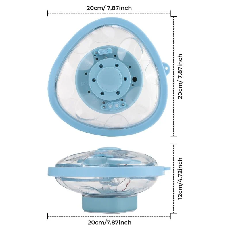 Floating Pool Fountain With LED Lights & Remote