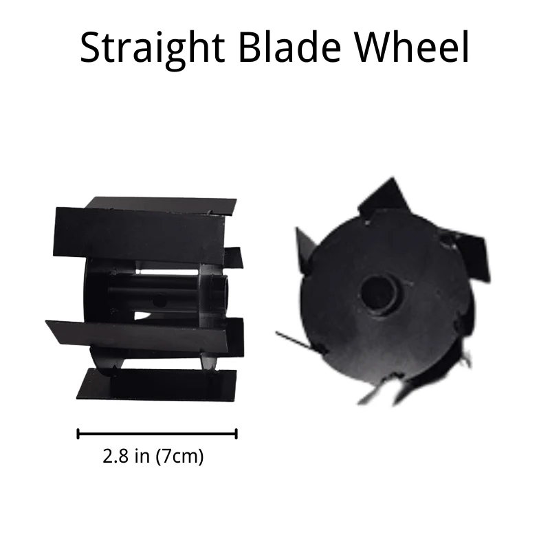 Tiller Replacement Blades Set for 350RPM Cordless Tiller Cultivator