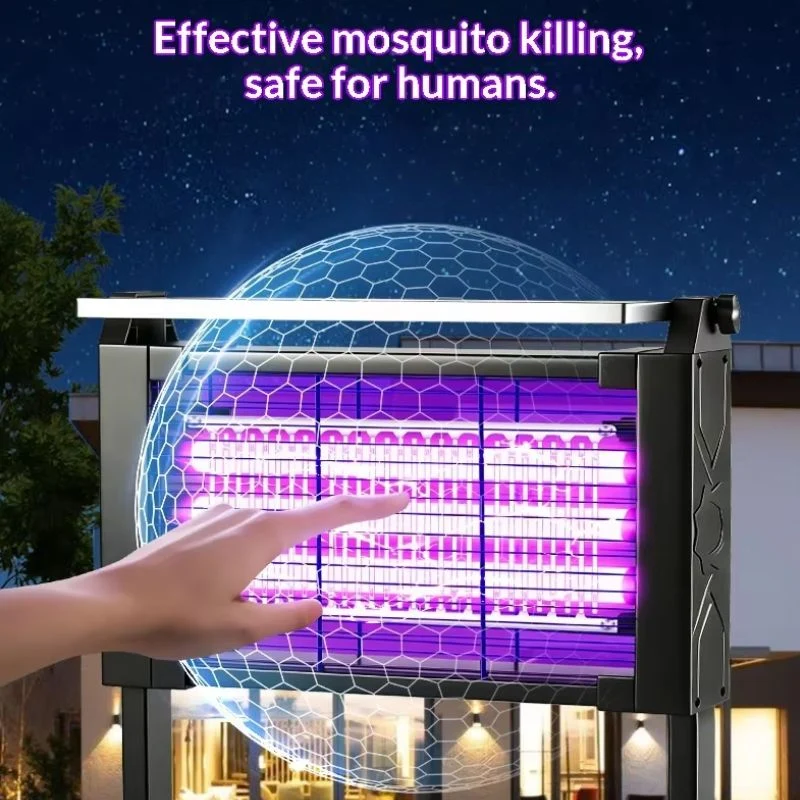 3000V Solar Bug Zapper Outdoor Waterproof