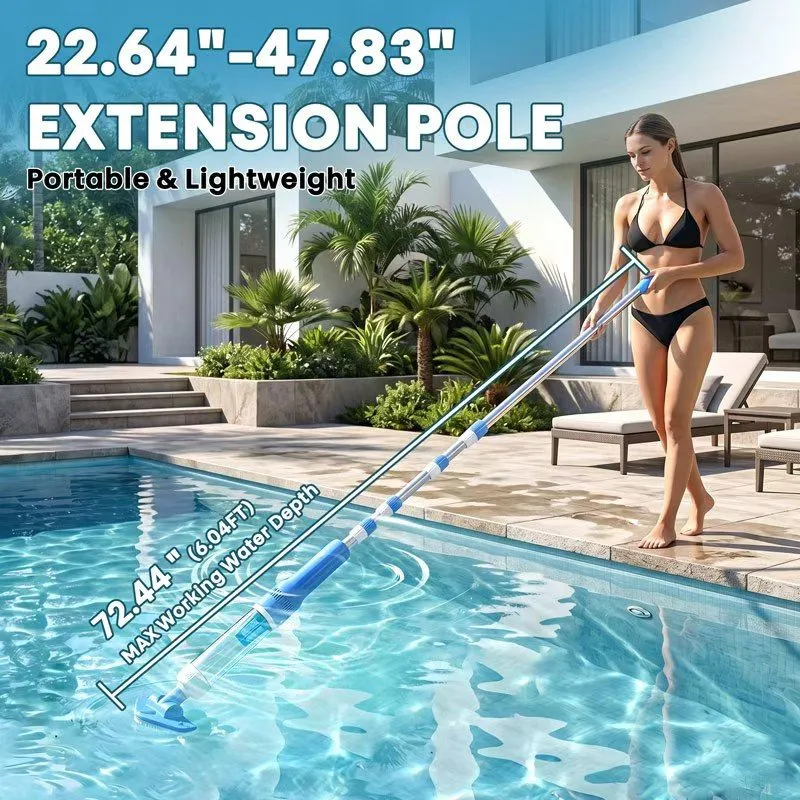 3 in 1 Cordless Pool Vacuum Cleaner Pro