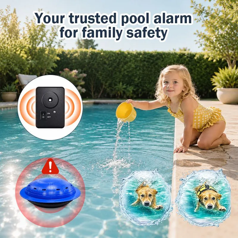 Swimming Pool Alarm – Protect Kids & Pets Safety
