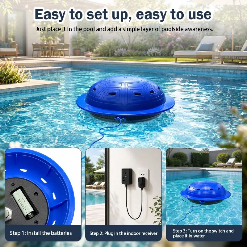Swimming Pool Alarm – Protect Kids & Pets Safety