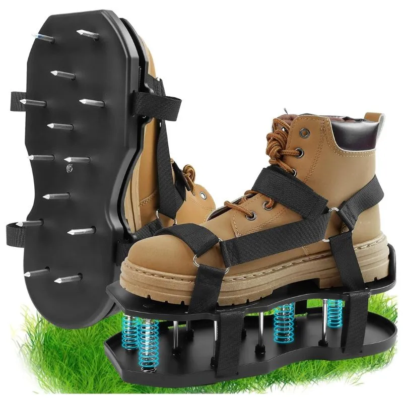 13-Spike Upgrade Lawn Aerator Shoes with Spring Base