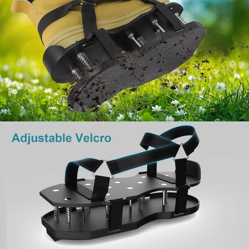 13-Spike Upgrade Lawn Aerator Shoes with Spring Base