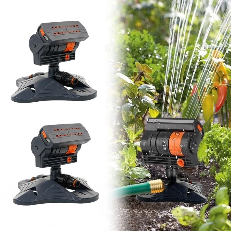 16-Nozzle Oscillating Sprinkler with 4 Adjustable Spray Modes