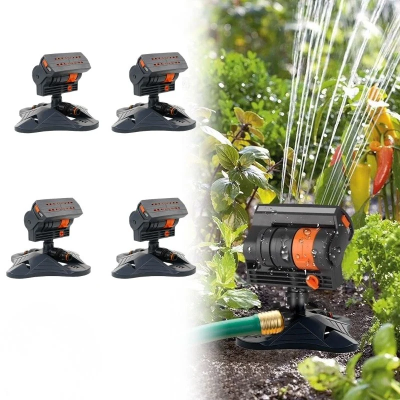 16-Nozzle Oscillating Sprinkler with 4 Adjustable Spray Modes