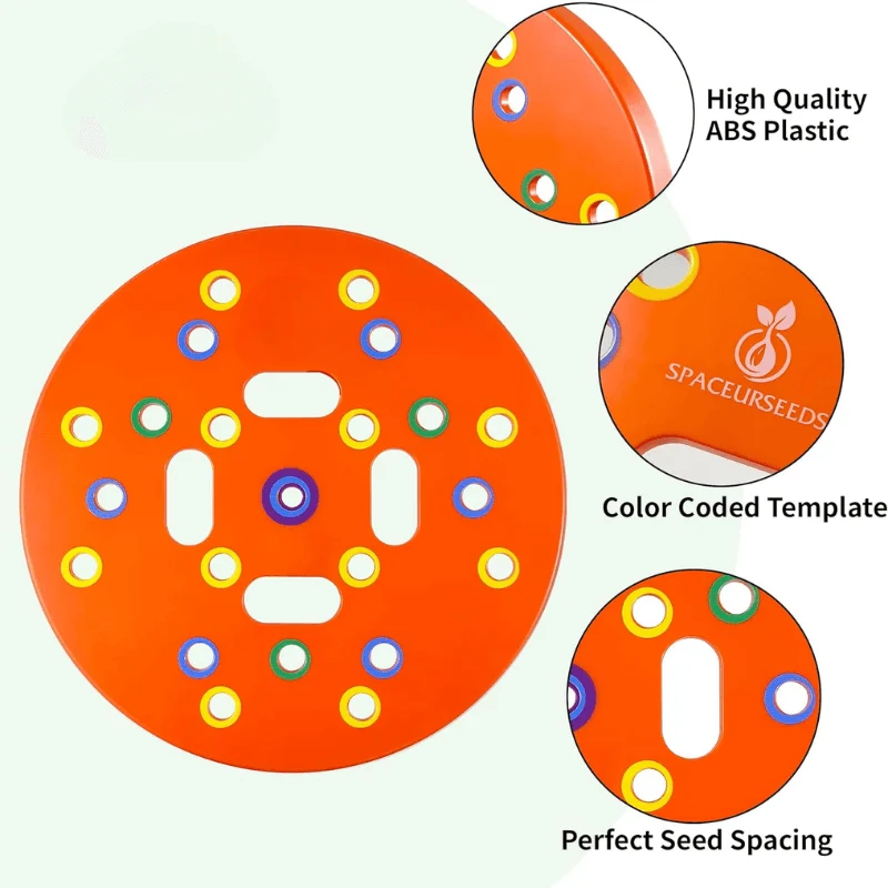Seed Planting Template for Perfect Garden Spacing