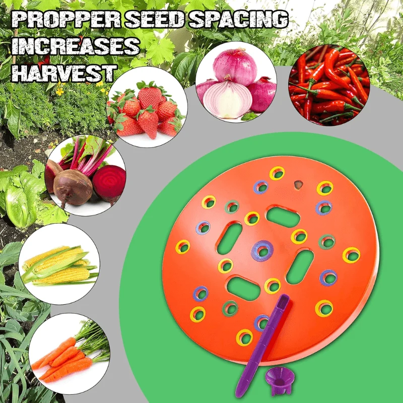 Seed Planting Template for Perfect Garden Spacing