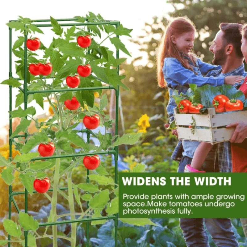 Square Tomato Plant Cage for Garden & Climbing Plant [3 Set]