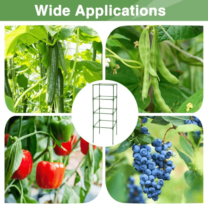 Square Tomato Plant Cage for Garden & Climbing Plant [3 Set]