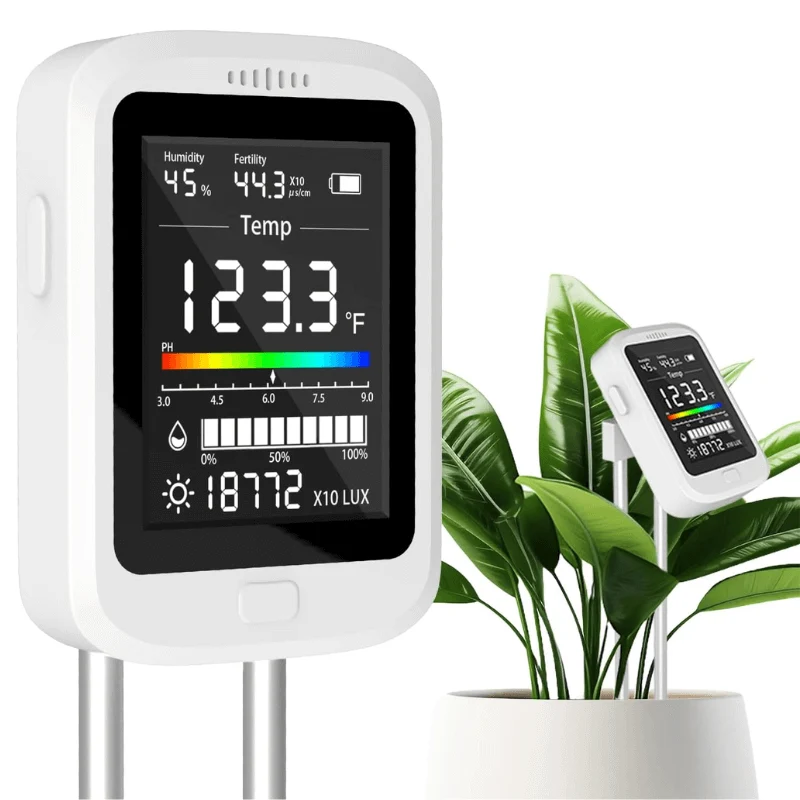 6-IN-1 Soil Moisture Meter for Indoor & Outdoor Plant