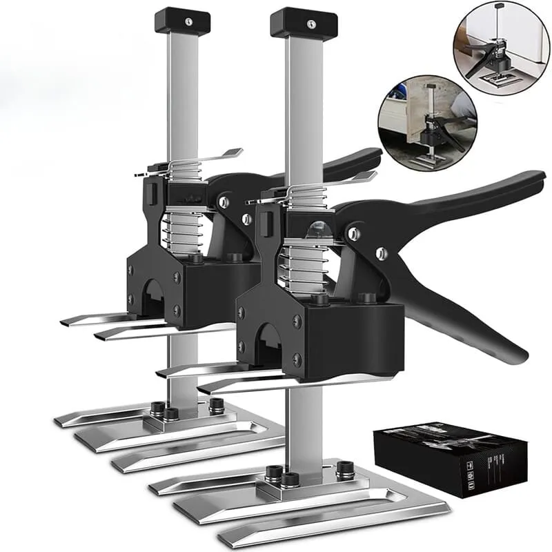 2-Pack Labor Saving Arm Jacks with Scale