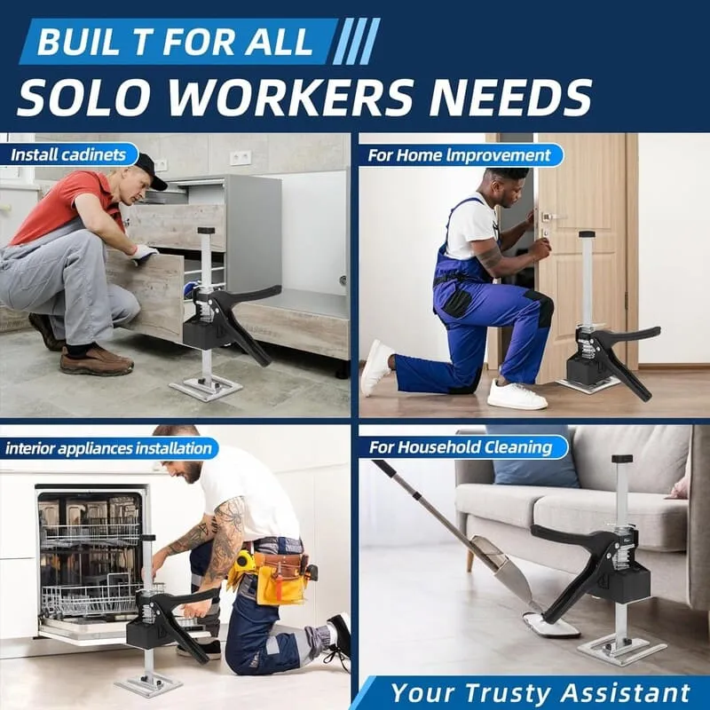 2-Pack Labor Saving Arm Jacks with Scale