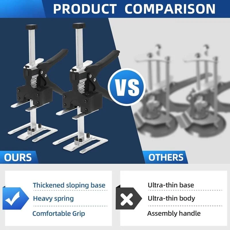 2-Pack Labor Saving Arm Jacks with Scale