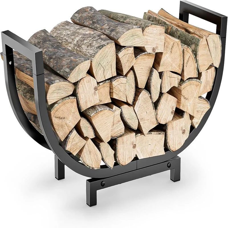 25" Firewood Rack Indoor & Outdoor