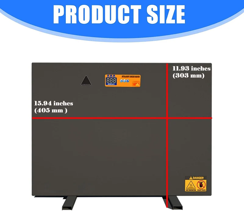 150W Smart Coop Heater for Chicken, Ducks, Cats, Pets