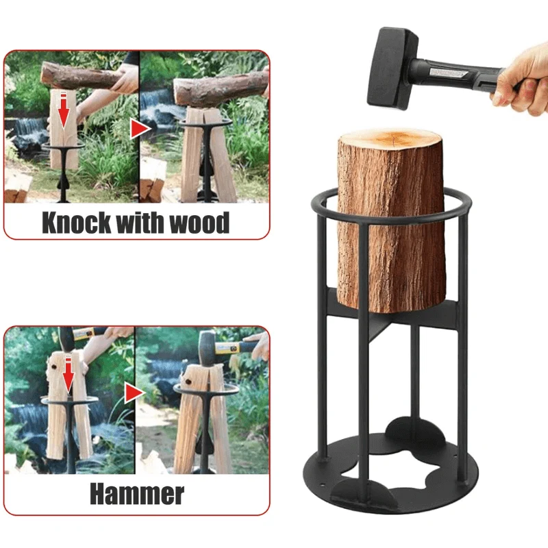 16.1’’ Kinding Firewood Splitter with Cross Blade, Mini Wedge